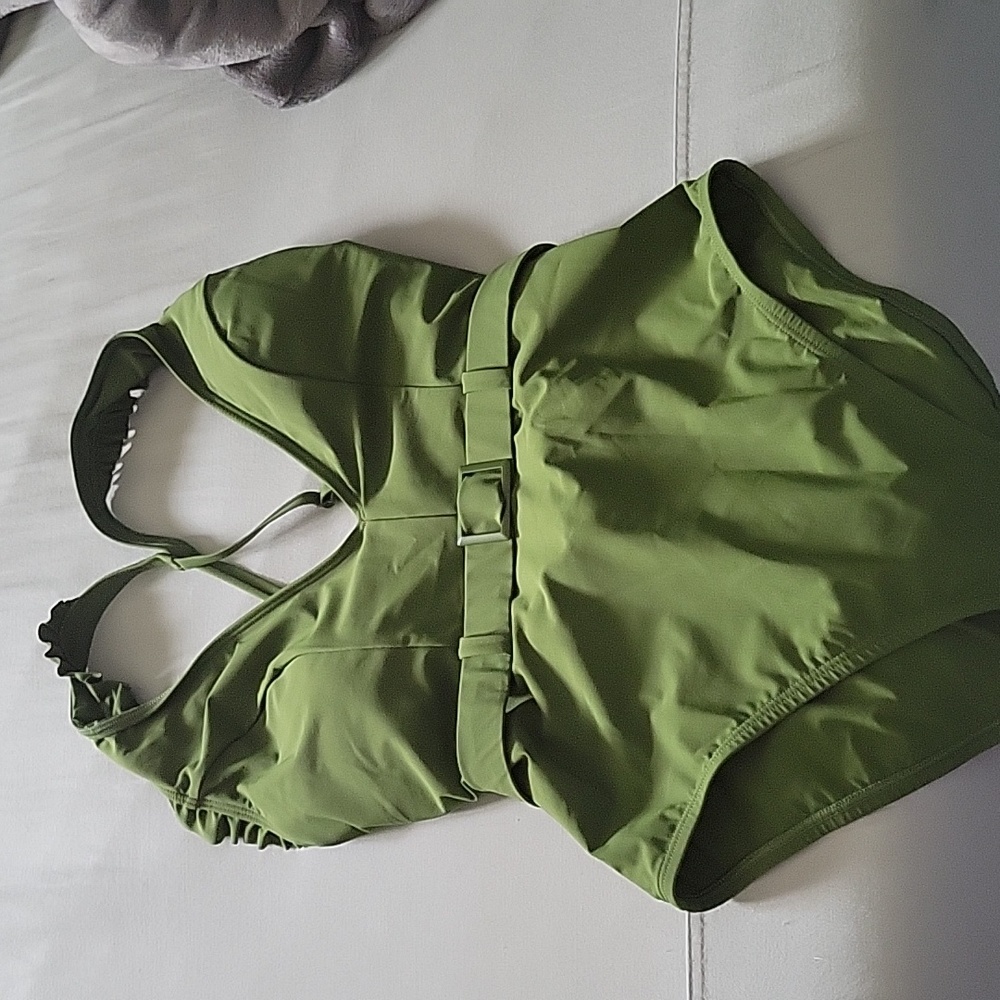 Belted Skinny Dipper Swimsuit